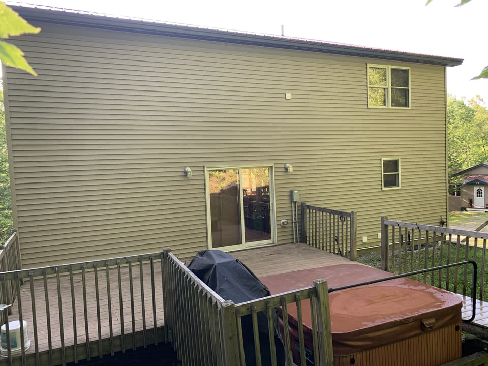 Back of home