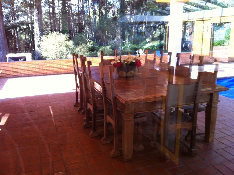 the barbecue place.
