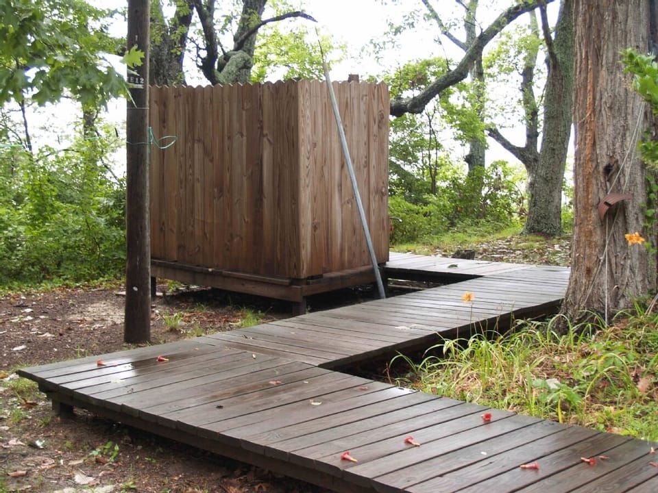 View of Outdoor Shower
