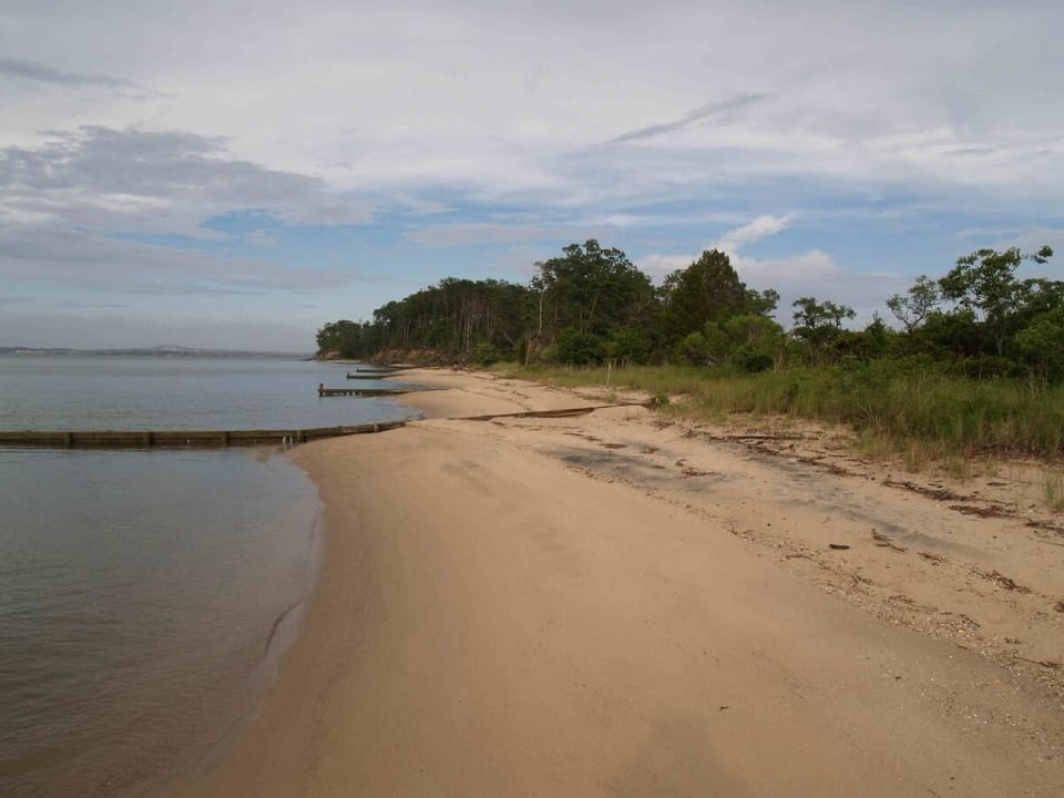 Private Beach on the Rappahannock River