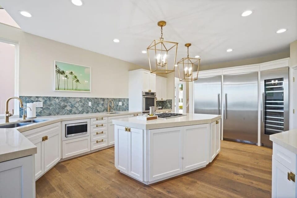 A glimpse into the heart of the home - the kitchen.