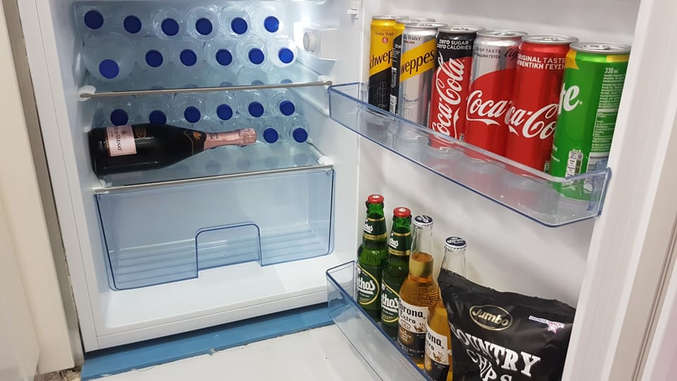your welcome complimentary drinks