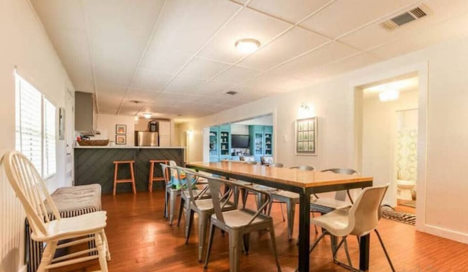 Large dining table