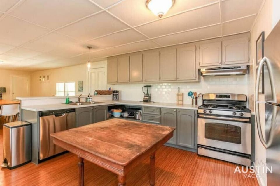 Fully equipped kitchen with all the essentials