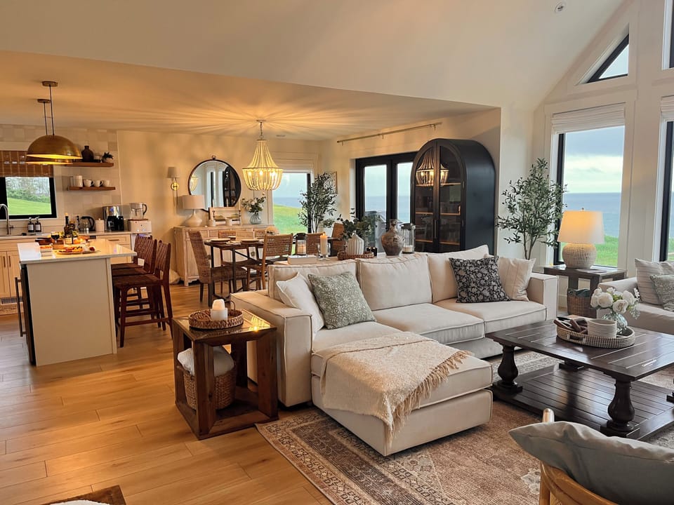 Open concept living space