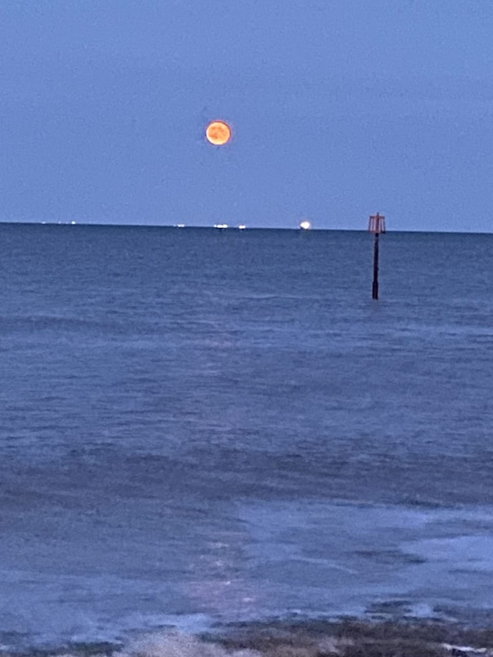 October evening in withernsea
