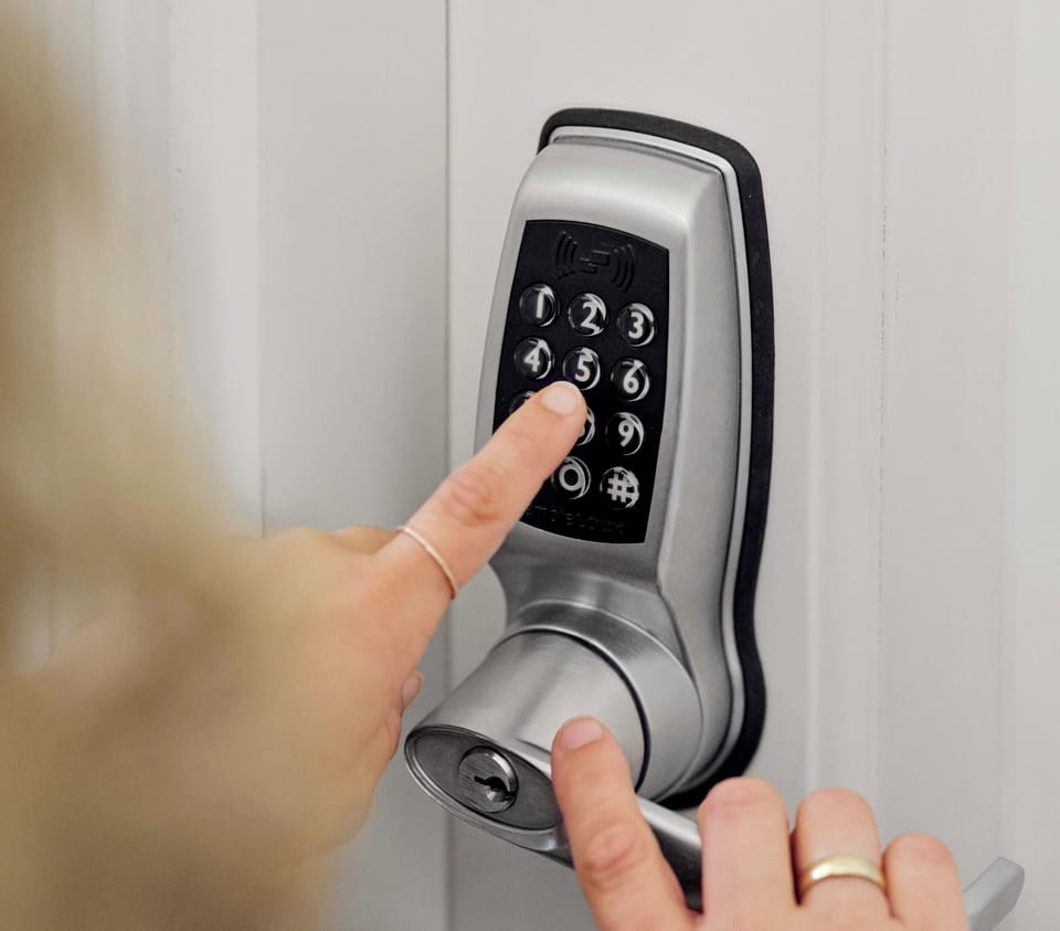Easy check-in with your own PIN code.