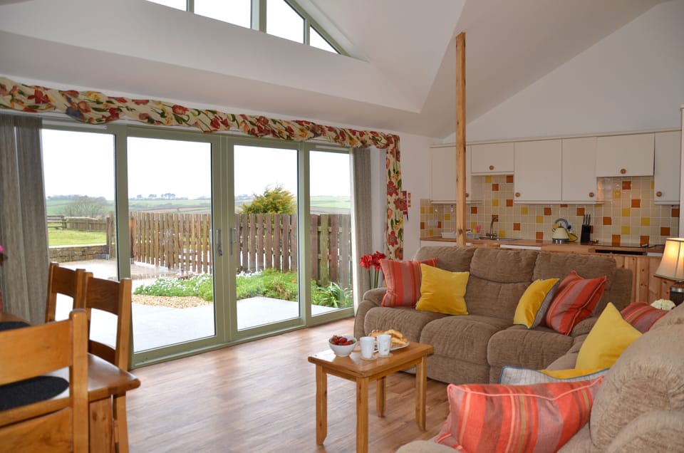 Willow Cottage, Large open plan Kitchen, Lounge & dining area.