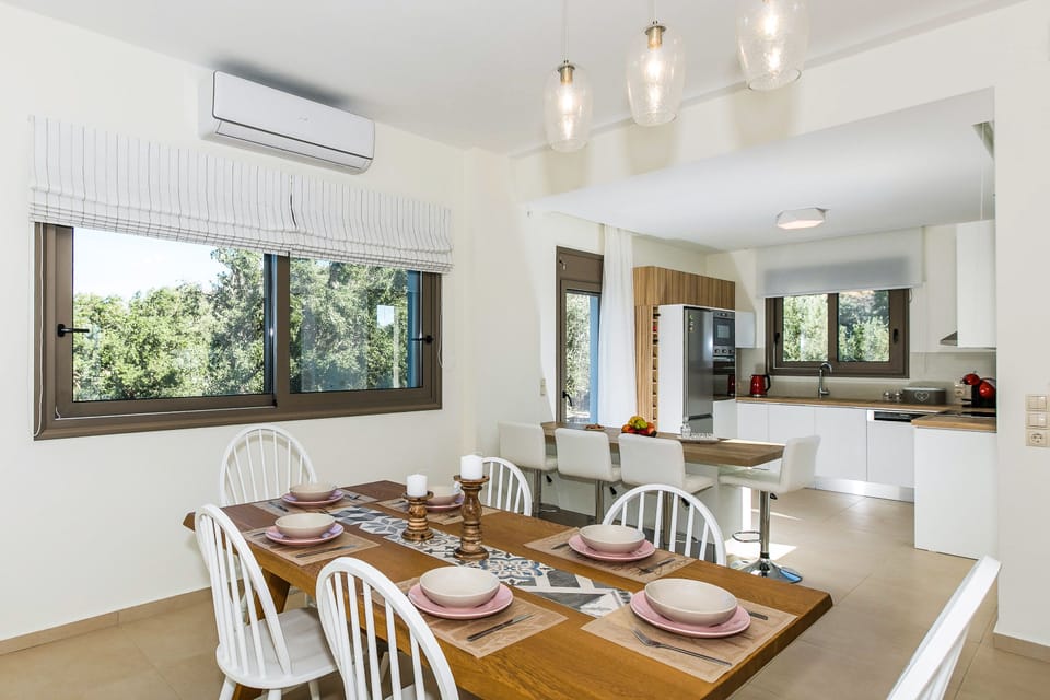 the dining area