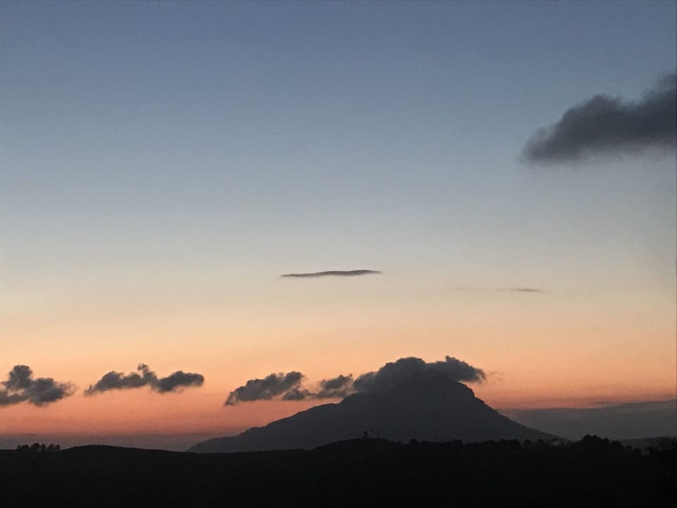 Sunset view from Balcony