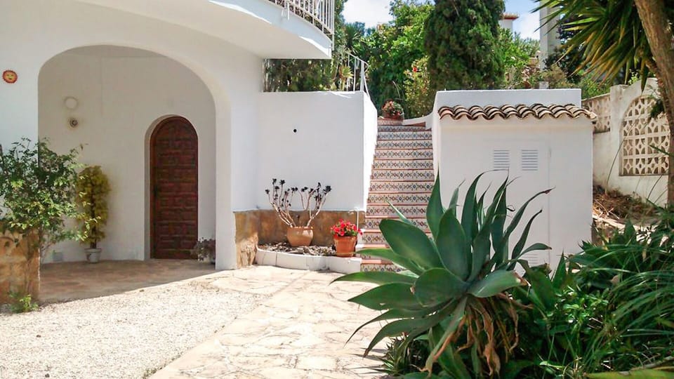 Entrance to Villa