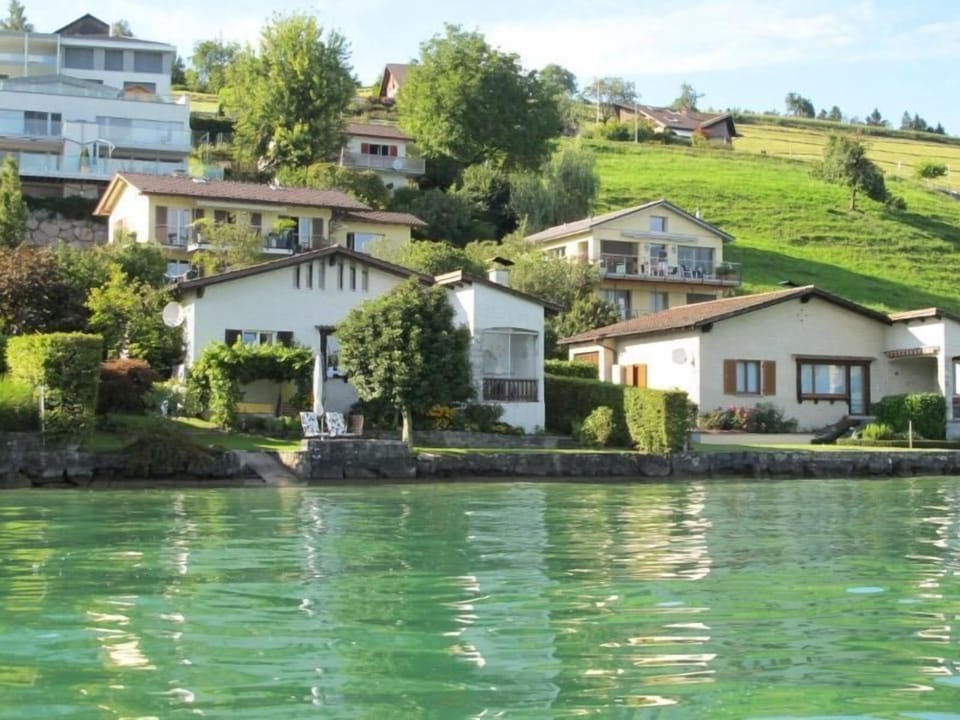 House viewed from the lake