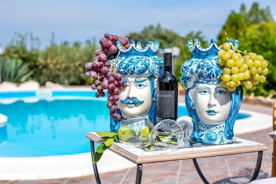 Sicilian Sculptures Moors' heads "Teste di Moro"
