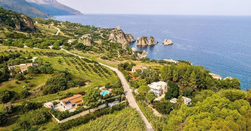 Scopello Drone View