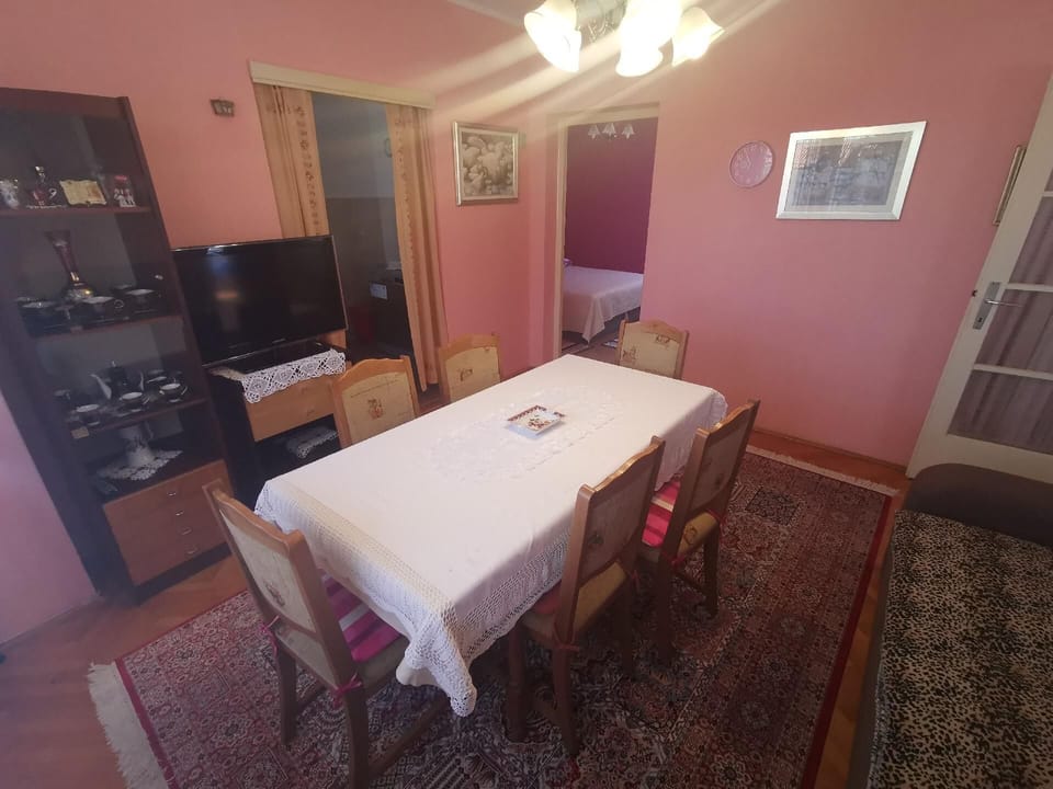 Dining + living room