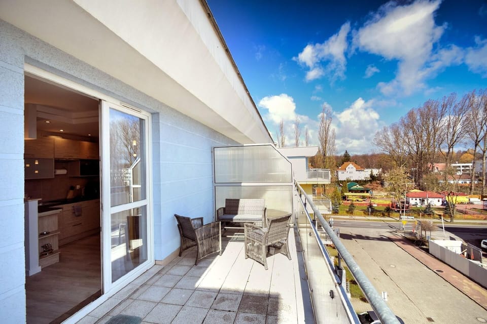 Balcony. Big balcony