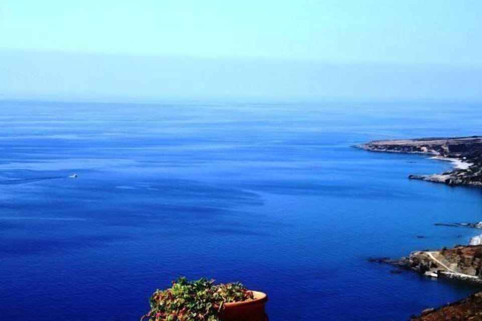 Sea view from the villa