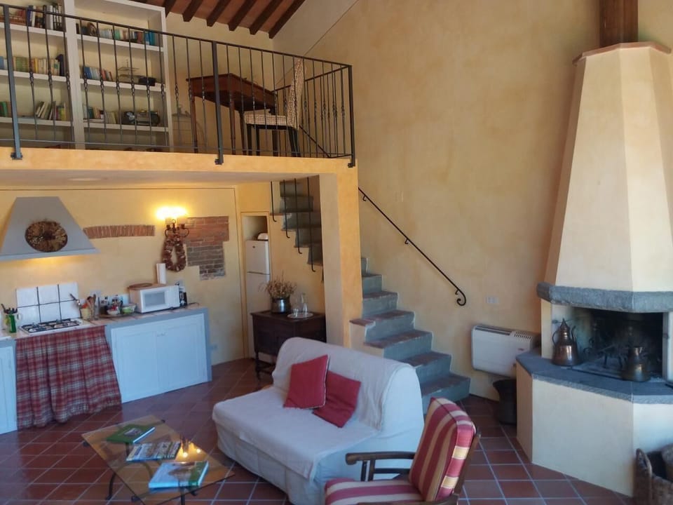 kitchen and living room