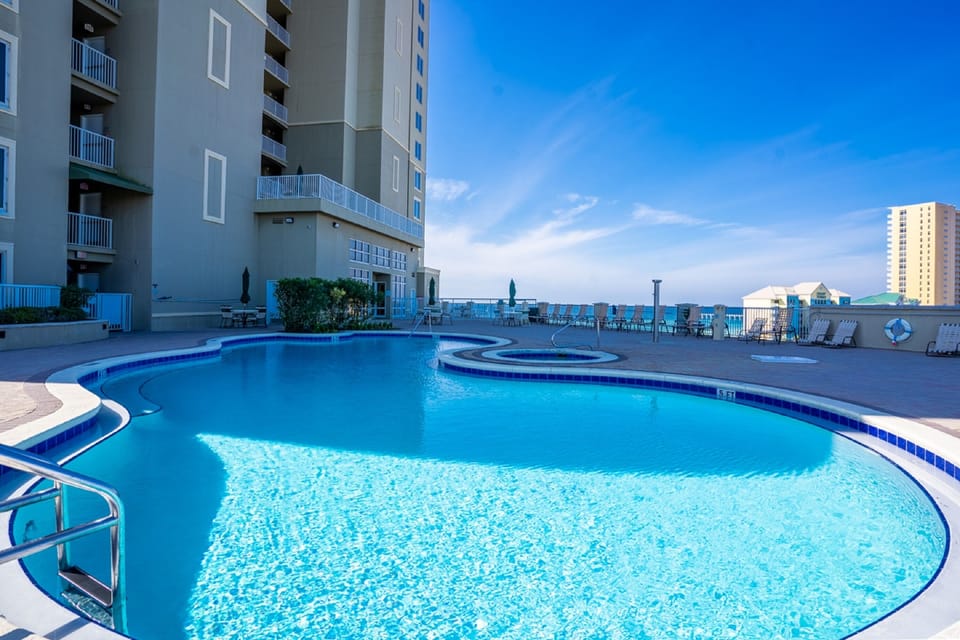 Dive into crystal-clear waters where your worries melt away. This rooftop oasis offers the perfect escape from daily stress.