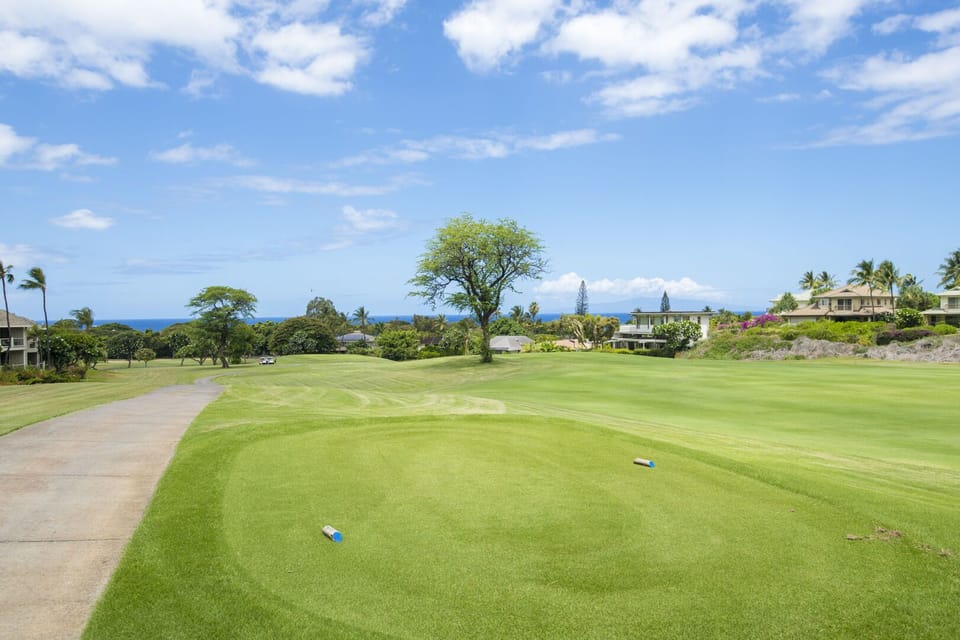 nearby golf course