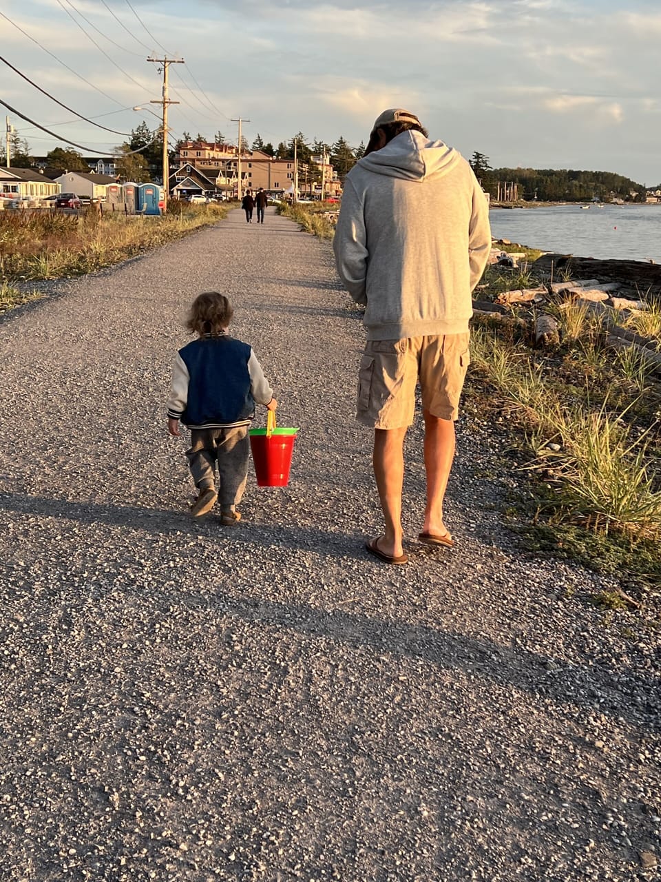Birch Bay has a wonderful walking path and great restaurants on the water!