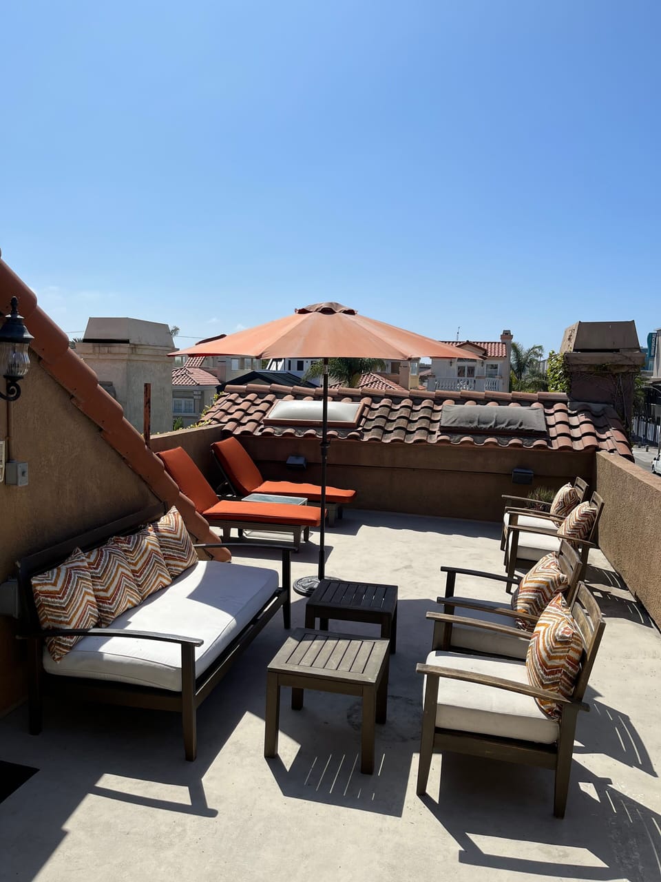 rooftop patio