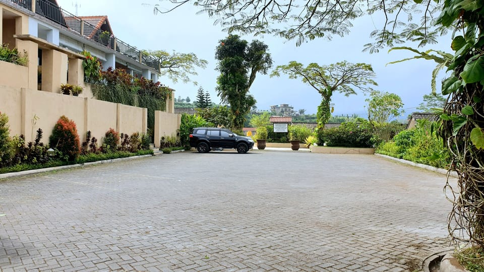 shared parking area