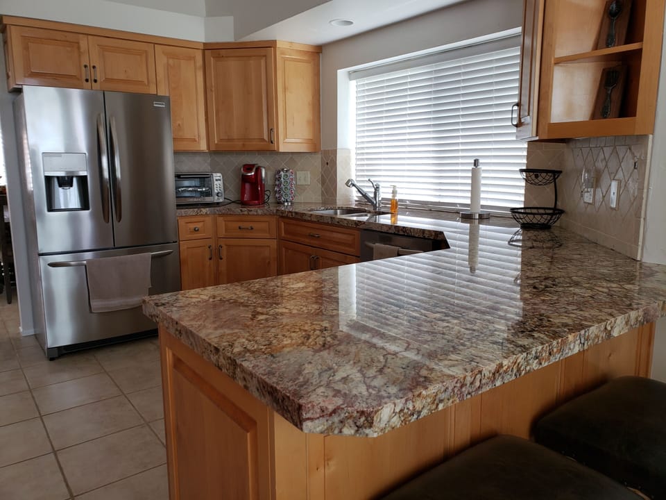 Kitchen with new applicances