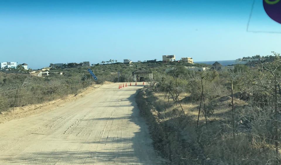 Guard station/entry to Los Zacatitos Community