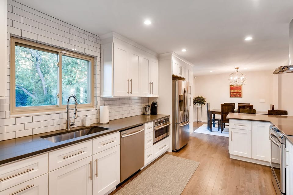 Kitchen and dining room