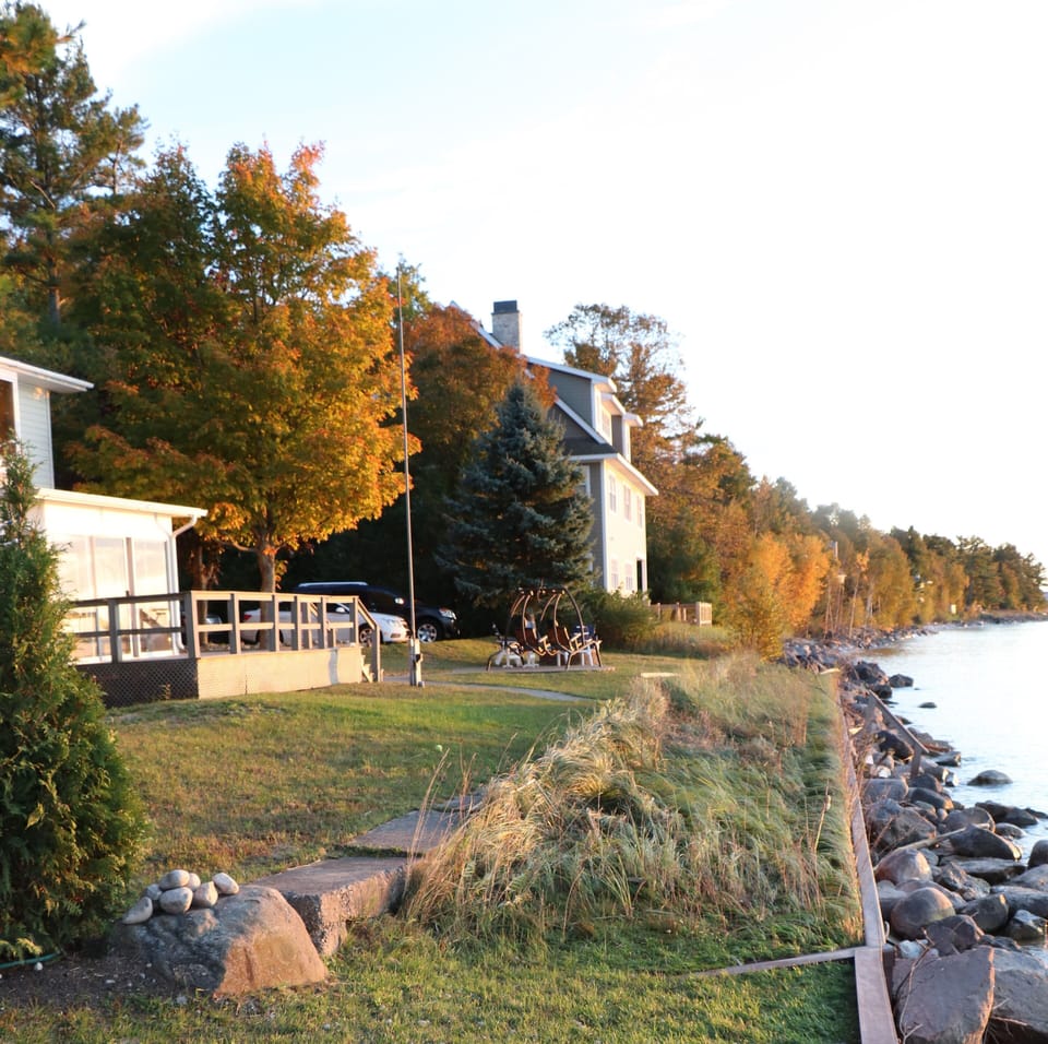 Lakefront view