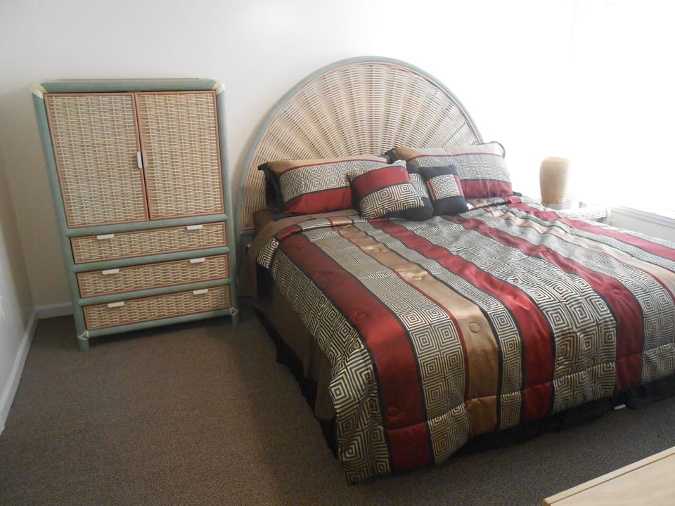 Master Bedroom with king bed and plenty of storage