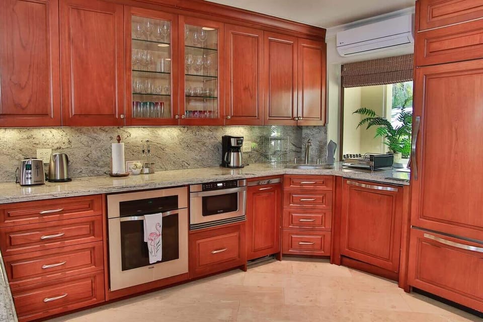 Another view of the gourmet kitchen