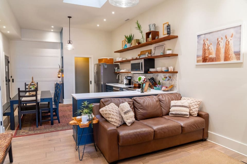Gather in style—plush seating, rooftop views, and cozy vibes.