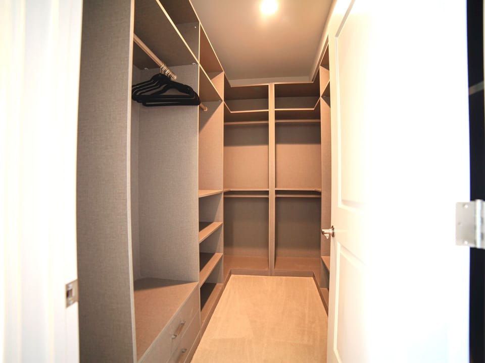 Master bedroom closet 