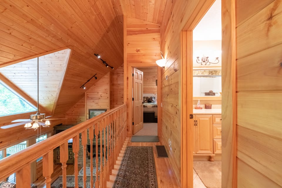 upstairs hallway
