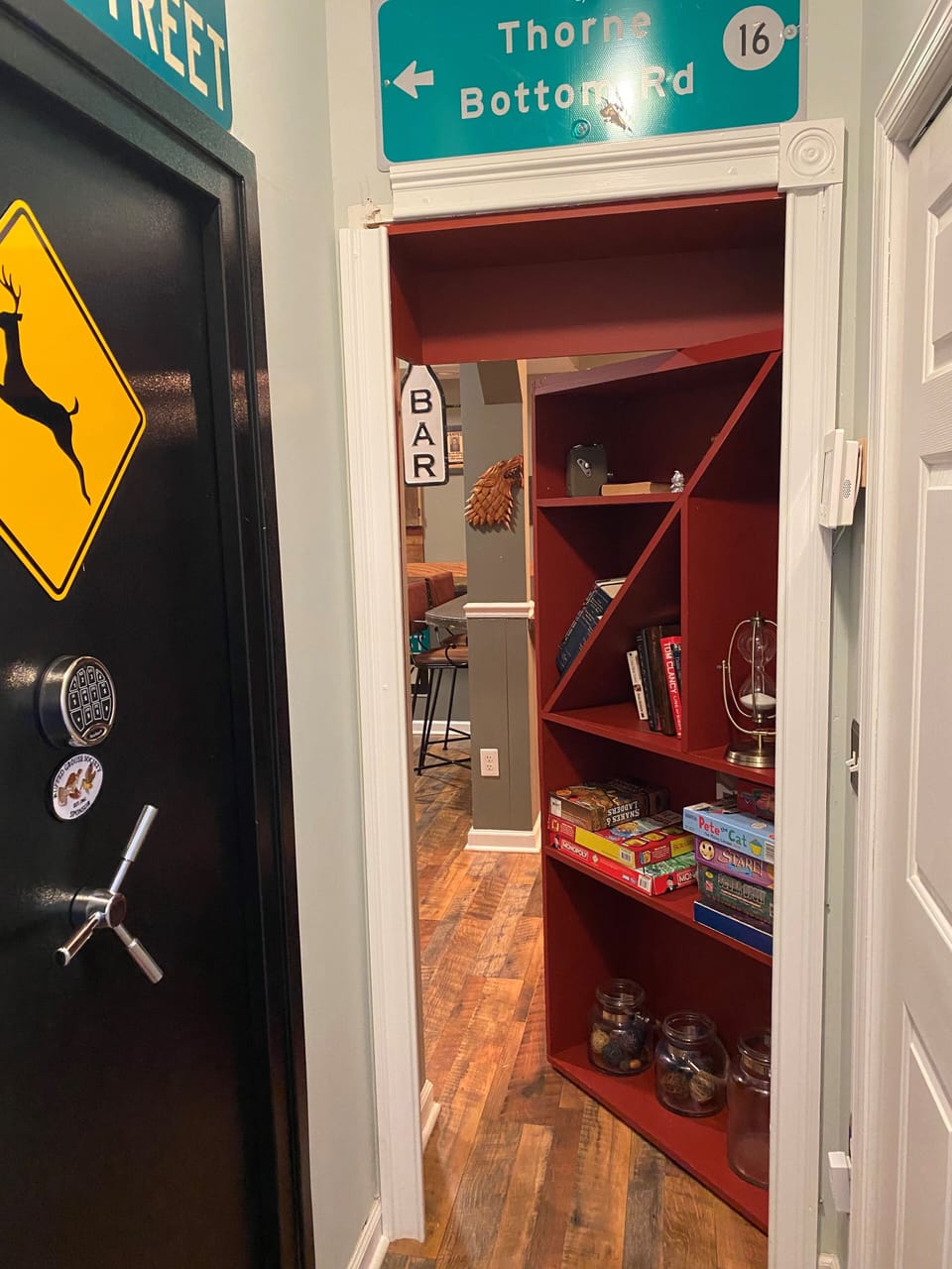 Entrance to the Hideaway