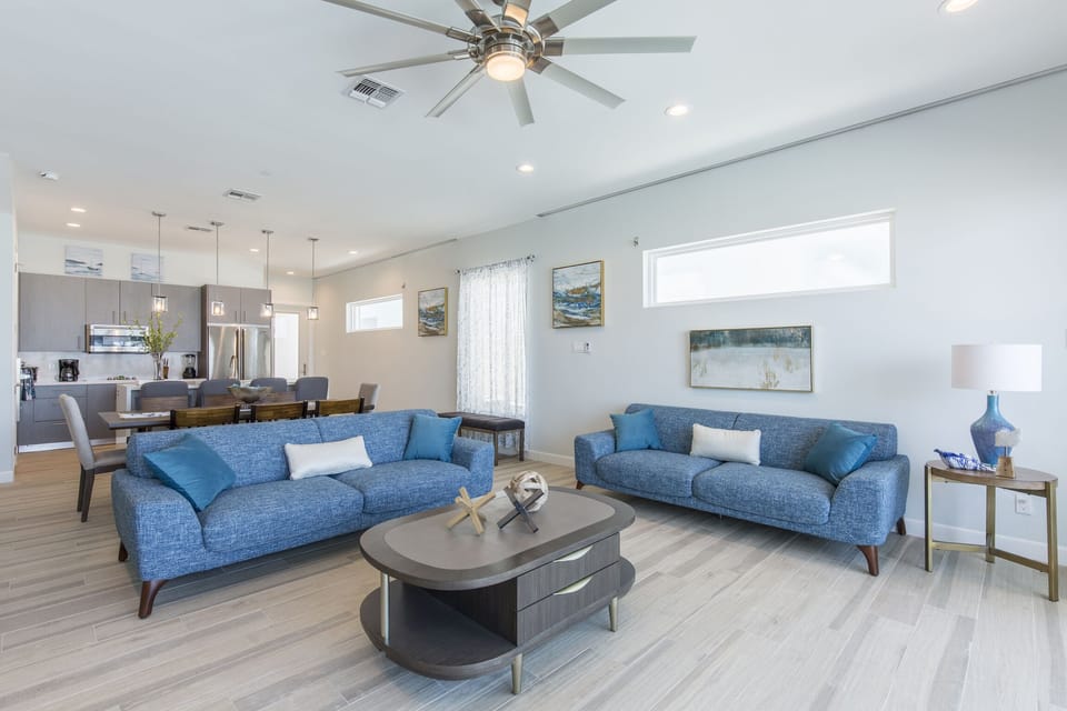 Spacious living area