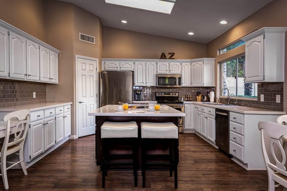 Huge kitchen