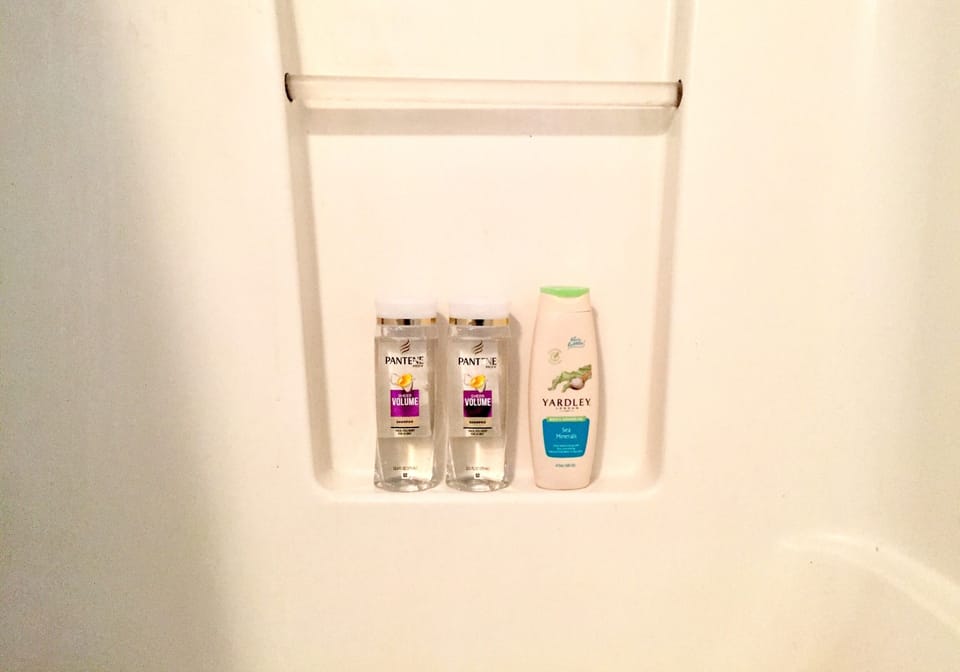 we provide basic soaps, shampoo and conditioner