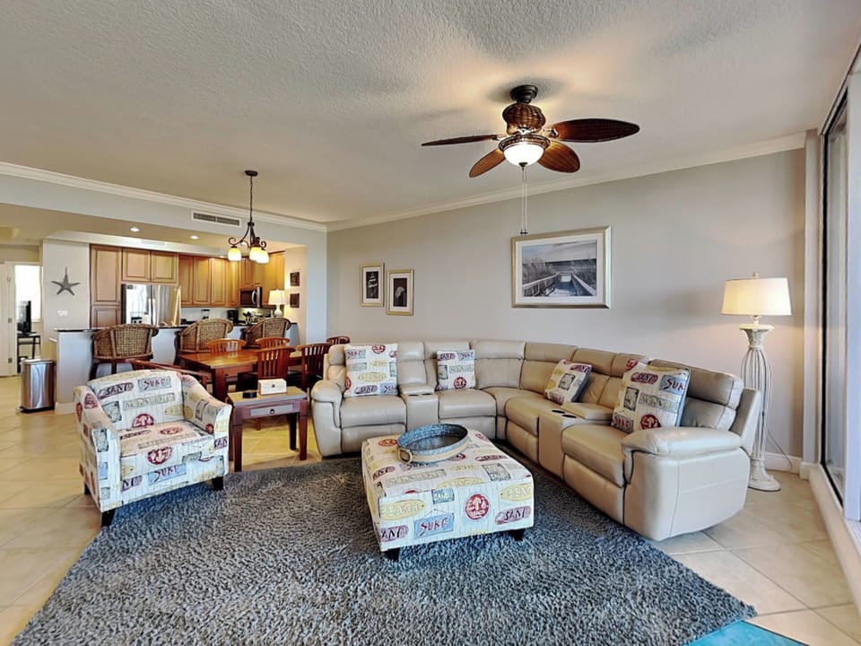 Living Area - Comfortable Sectional