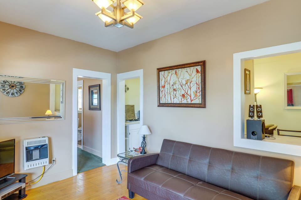 Bisbee Vacation Rental | 1BR | 1BA | 600 Sq Ft | Stairs Required to Access