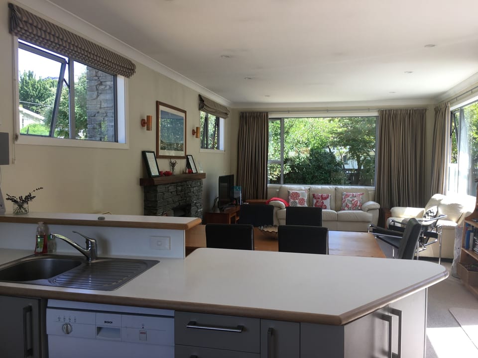 View from kitchen 