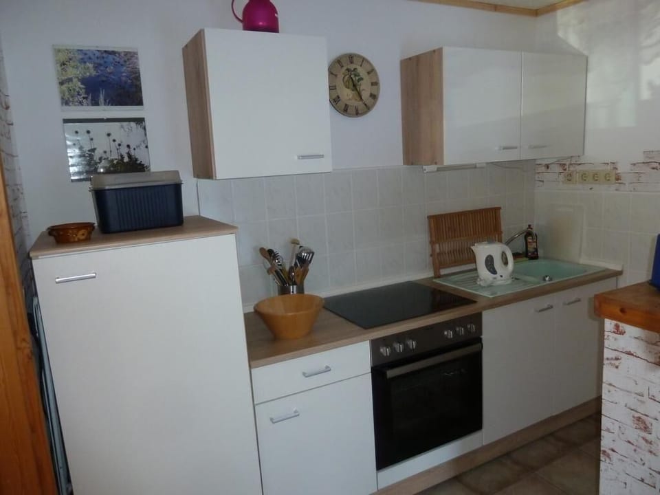 The new kitchen