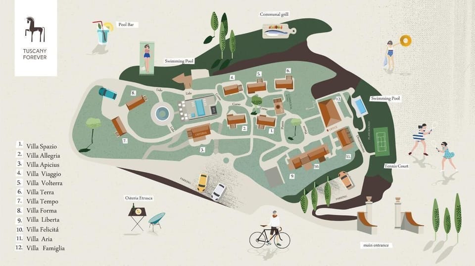 TUSCANY FOREVER RESIDENCE ARIA FIRST FLOOR APARTMENT no.2