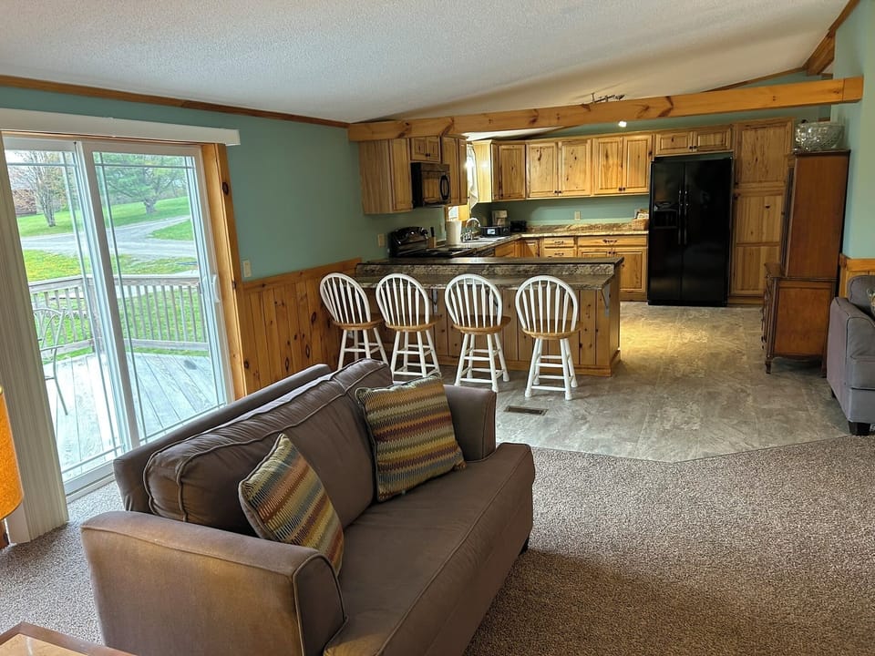 Living Room and Breakfast Bar