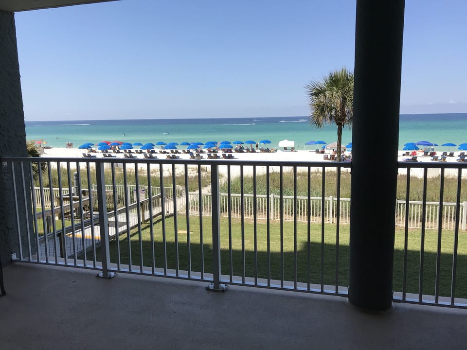 View from balcony 