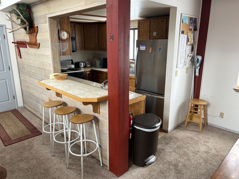 Kitchen and bar
