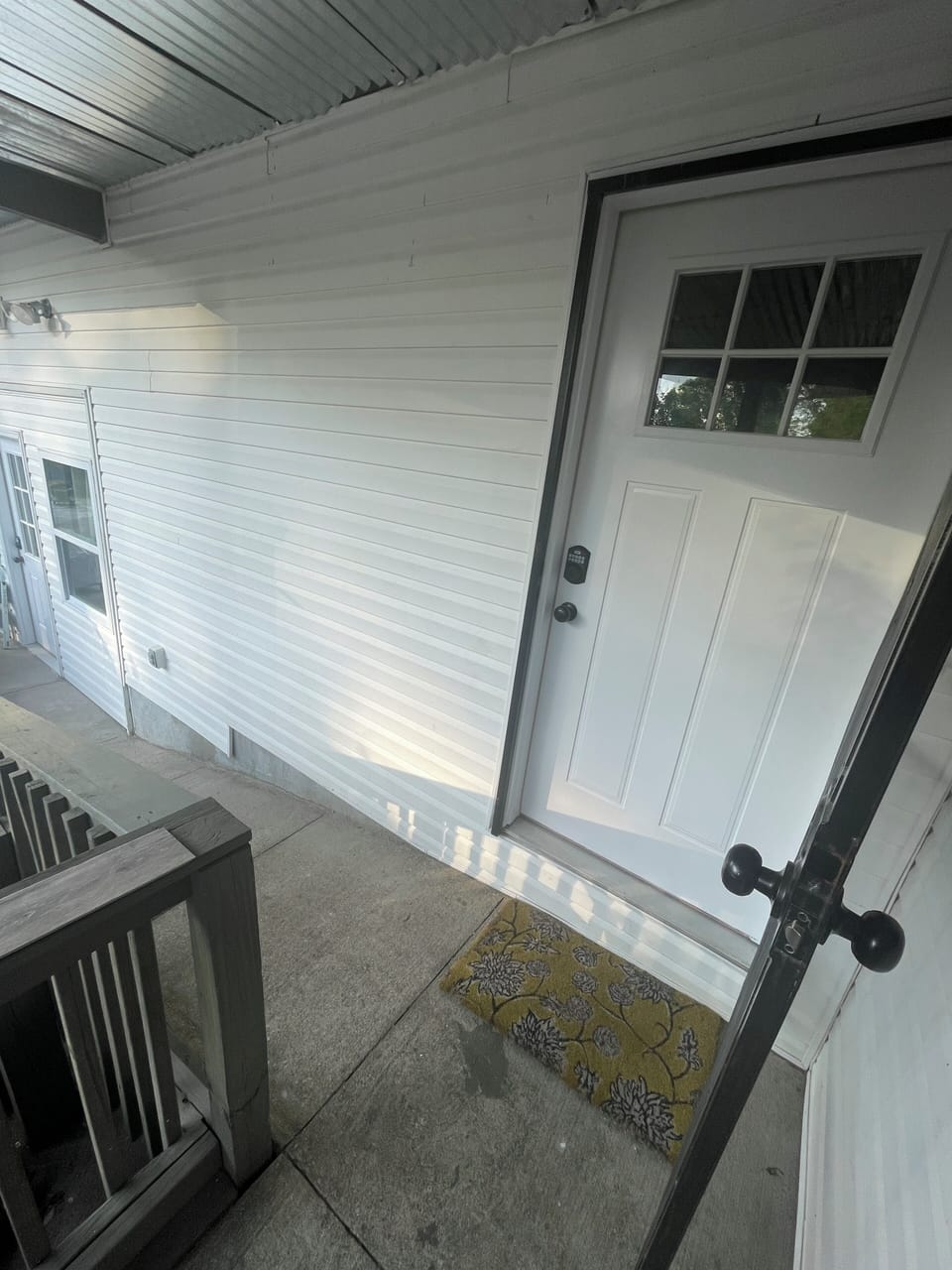 Exterior Door with Smart Lock