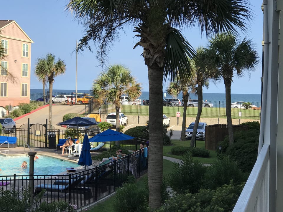 View from our Balcony